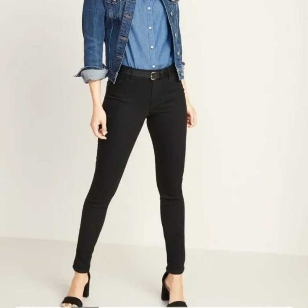 Old Navy The Sweet Heart black skinny jeans sz6